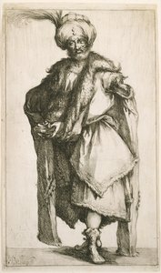 卡斯珀（Caspar），c.1610（蚀刻） 作者 雅克·贝兰芝