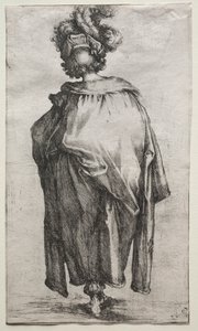 三贤士：Melchior，c。 1615。 作者 雅克·贝兰芝