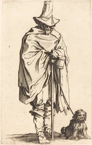 带狗的乞丐 作者 雅克·卡洛