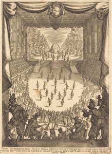 第一首间奏曲，1617年。 作者 雅克·卡洛