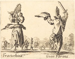 Fracischina和Gian Farina 作者 雅克·卡洛