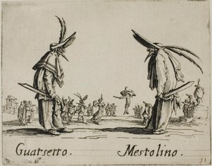 Guatsetto - Mestolino，Balli di Sfessania 第 5 版 作者 雅克·卡洛