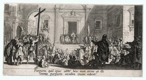 La Grande Passion》，7 幅版画之一......（版画） 作者 雅克·卡洛