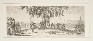 悬挂于 Les grandes miseres de la guerre 作者 雅克·卡洛