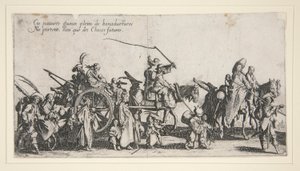 波西米亚在前进 作者 Jacques Callot