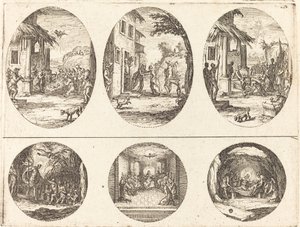受难之谜》，约1631年。 作者 雅克·卡洛