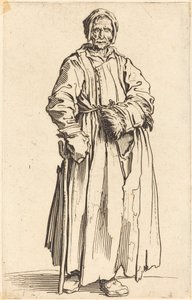 独眼女人，约1622年。 作者 雅克·卡洛