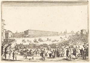 普拉托门前广场（Piazza Presso alla Porta al Prato 作者 雅克·卡洛