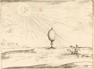 太阳的光辉。 作者 雅克·卡洛