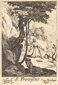 圣弗朗西斯，1592-1635。 作者 雅克·卡洛