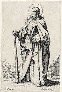 1631年，来自LesGrandsApôtres（The Large Apostles）的Saint James the Less 作者 雅克·卡洛