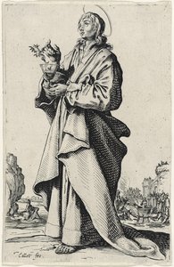 1631年，来自LesGrandsApôtres（大使徒）的圣约翰福音传教士 作者 雅克·卡洛