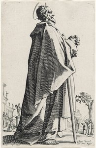 1631年，来自伟大使徒的圣马修 作者 雅克·卡洛