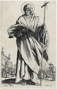 1631年，来自伟大使徒的圣菲利普 作者 雅克·卡洛