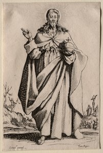 Salvatoris Beatae Mariae Virginis Sanctorum Apostolorum Icones / Les Grands Apôtres（《大使徒》）：救世主 作者 雅克·卡洛