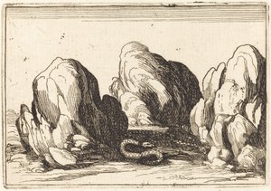 蛇，1628年。 作者 雅克·卡洛