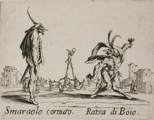 Smaraolo cornuto - Ratsa di Boio，Balli di Sfessania 第 4 盘 作者 雅克·卡洛