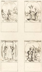 圣塞克拉；圣利努斯；圣安多基乌斯和蒂尔苏斯；圣克利奥法斯 作者 Jacques Callot