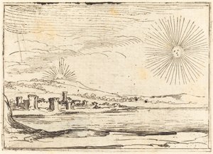 太阳升起，1628年。 作者 雅克·卡洛