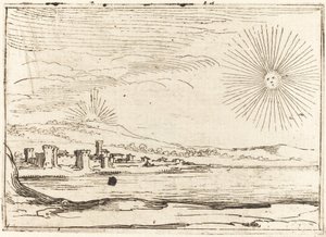 太阳升起，1628年。 作者 雅克·卡洛