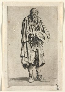 乞eg：念珠的乞eg，c。 1623。 作者 雅克·卡洛