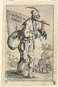 乞eg：前奏：男爵上尉c。 1623。 作者 雅克·卡洛