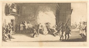 荆棘加冕》，约1618年。 作者 雅克·卡洛