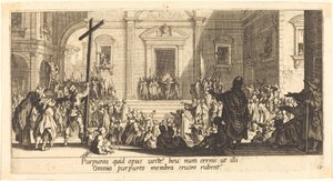 Ecce Homo》，约1618年。 作者 雅克·卡洛
