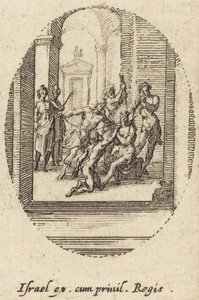 鞭刑》，约1631年。 作者 雅克·卡洛
