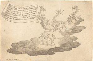 爱的浮萍》，1616年。 作者 雅克·卡洛