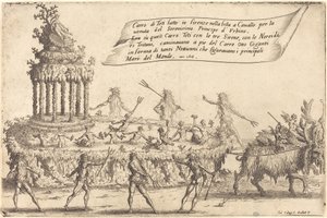 The Float of Thetis, 1616. 作者 雅克·卡洛