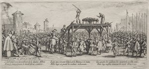 战争的大苦难：车轮上的死刑 作者 Jacques Callot