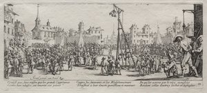 战争的巨大悲惨事件：斯特拉帕多，1633年。 作者 雅克·卡洛