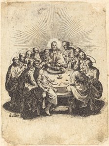 最后的晚餐》，1618年。 作者 雅克·卡洛