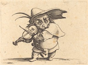 小提琴手 作者 雅克·卡洛