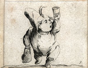 Varie Figure Gobbi ... （雕刻） 作者 雅克·卡洛