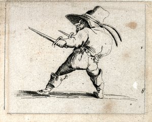 Varie Figure Gobbi ... （雕刻） 作者 雅克·卡洛