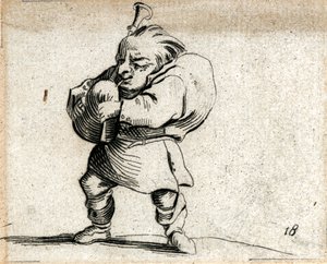 Varie Figure Gobbi ... （雕刻） 作者 雅克·卡洛