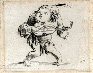 Varie Figure Gobbi ... （雕刻） 作者 雅克·卡洛