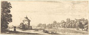 鸽笼 作者 Jacques Callot 或 Jacques Callot 的追随者