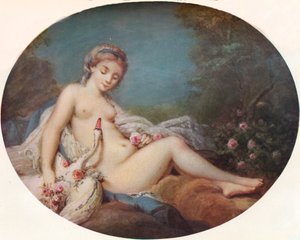 勒达，18世纪，1917年 作者 雅克·查里尔（Jacques Charlier）
