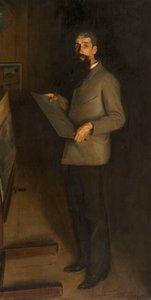 Henri Guérard的肖像，1889年。 作者 雅克·埃米尔·布兰奇