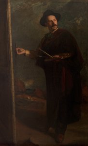Ignacio Zuloaga y Zabaleta的肖像 1870-1945, 1900-1904 . 作者 雅克·埃米尔·布兰奇