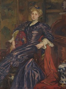 1911年Emily Montgomery-Lang夫人的肖像