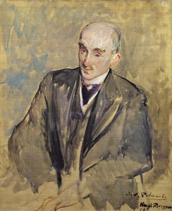 研究Henri Bergson（1859-1941）1911年的肖像