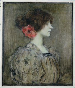 科莱特（1873-1954），c.1896 作者 雅克·费尔南德·洪伯特
