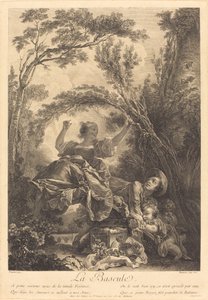 巴斯克勒 作者 让·奥诺雷·弗拉戈纳尔 (Jean Honoré Fragonard) 之后的雅克·菲尔明·博瓦莱特