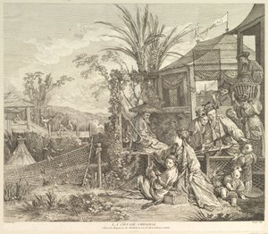 La Chasse Chinoise 《中国式狩猎》，摘自《Chinoiseries》，1743年后。