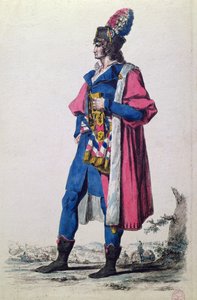 1793年法国人民代表的服装，出自《法国和其他国家古今军事服装新集》，巴黎 作者 雅克·路易斯（后）大卫
