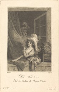 叽叽喳喳 作者 雅克·路易斯·科皮亚（Jacques Louis Copia）模仿让·巴蒂斯特·马勒（Jean Baptiste Mallet）